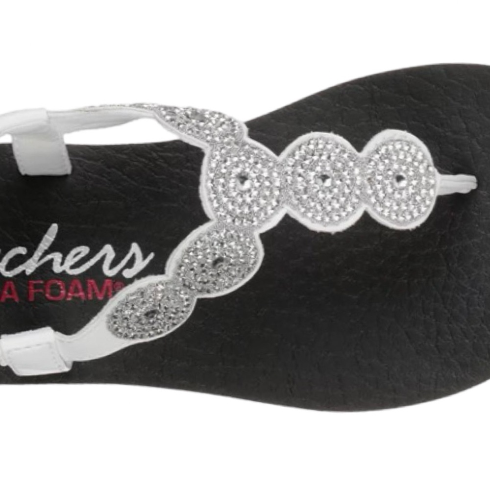 NEW Skechers Cali Meditation Stars & Sparkles Sandals - Picture 6 of 8